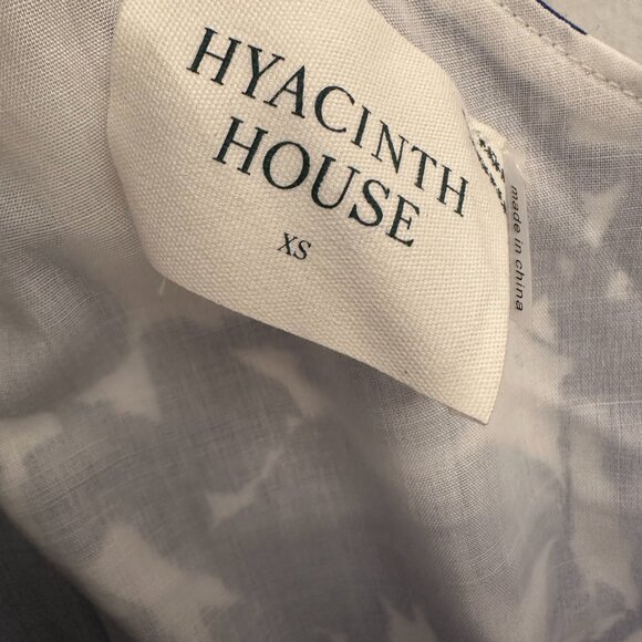 Tuckernuck Hyacinth House Blue Floral One Shoulder Sybil Maxi Dress - Picture 6 of 7